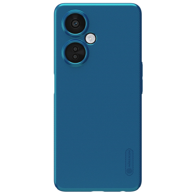 For OnePlus Nord CE 3 Lite NILLKIN Frosted PC Phone Case(Blue) by NILLKIN