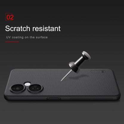 For OnePlus Nord CE 3 Lite NILLKIN Frosted PC Phone Case(Blue) by NILLKIN