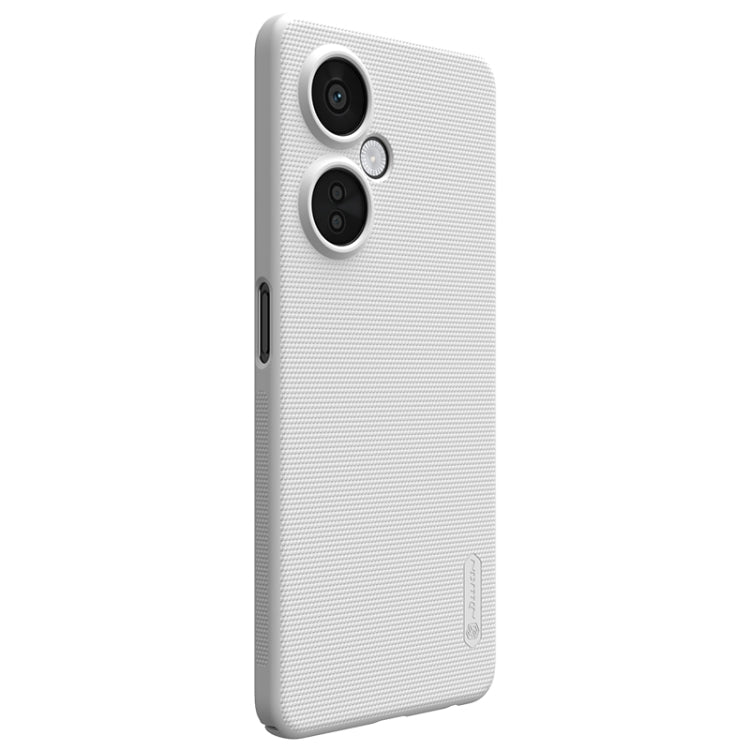 For OnePlus Nord CE 3 Lite NILLKIN Frosted PC Phone Case(White) by NILLKIN