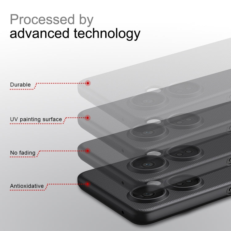 For OnePlus Nord CE 3 Lite NILLKIN Frosted PC Phone Case(White) by NILLKIN