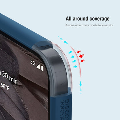 For Google Pixel 8 NILLKIN Frosted Shield Pro PC + TPU Phone Case(Black) by NILLKIN