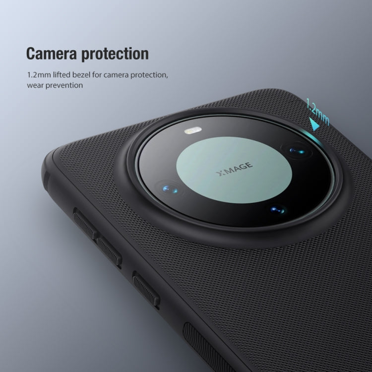 For Huawei Mate 60 Pro NILLKIN Frosted Shield Pro PC + TPU Phone Case(Black) by NILLKIN