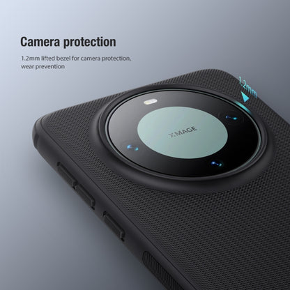 For Huawei Mate 60 Pro NILLKIN Frosted Shield Pro PC + TPU Phone Case(Black) by NILLKIN