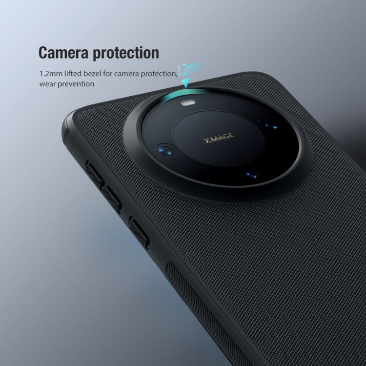 For Huawei Mate 60 NILLKIN Frosted Shield Pro PC + TPU Phone Case(Blue) by NILLKIN