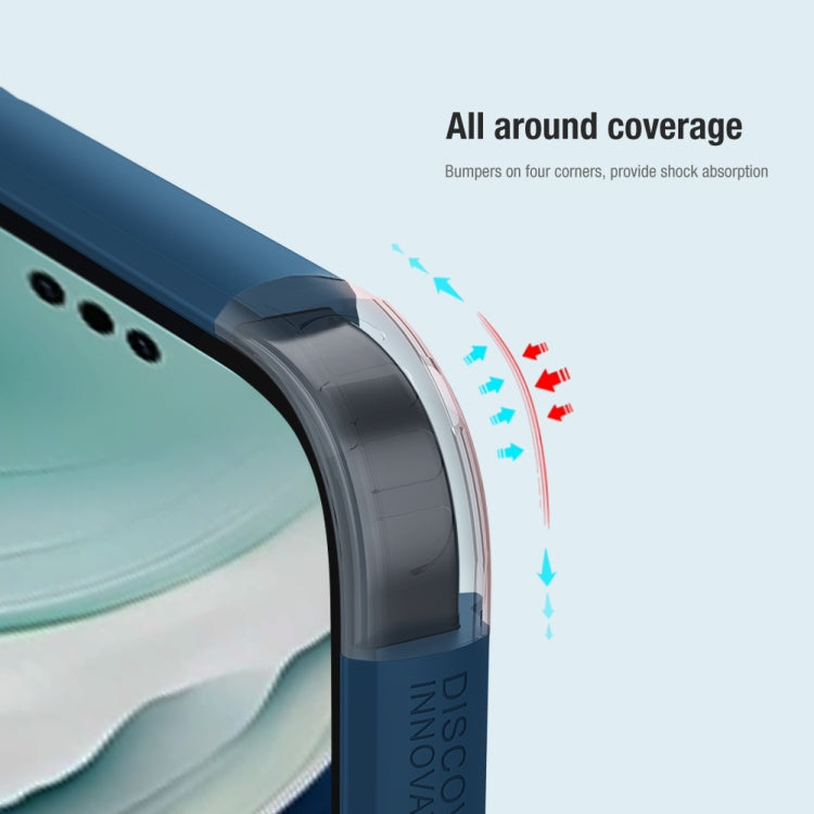 For Huawei Mate 60 NILLKIN Frosted Shield Pro PC + TPU Phone Case(Red) by NILLKIN