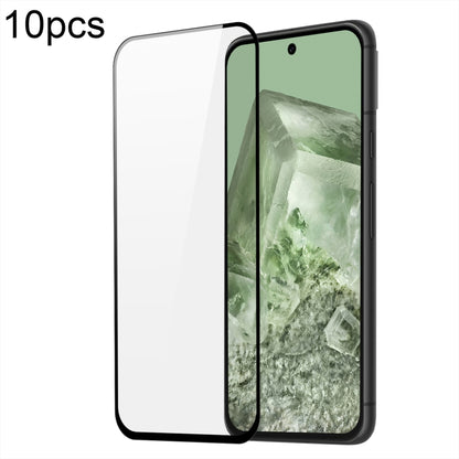 For Google Pixel 8a 10pcs DUX DUCIS 0.33mm 9H Medium Alumina Tempered Glass Film by DUX DUCIS