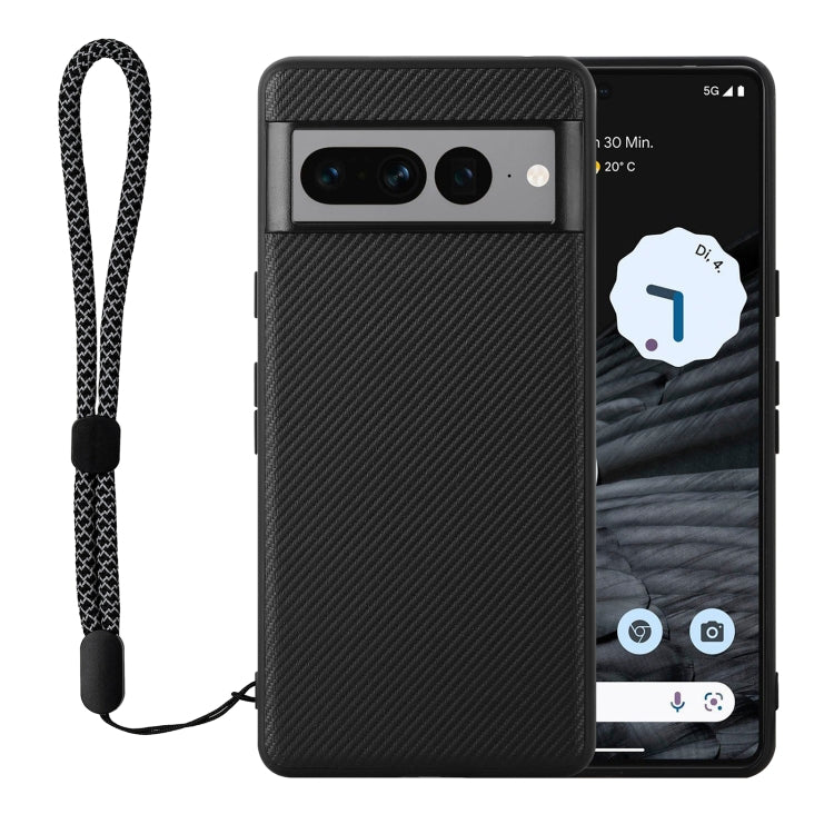 For Google Pixel 7 Pro ViLi TC Series Kevlar Carbon Fiber Texture Phone Case(Black) by ViLi