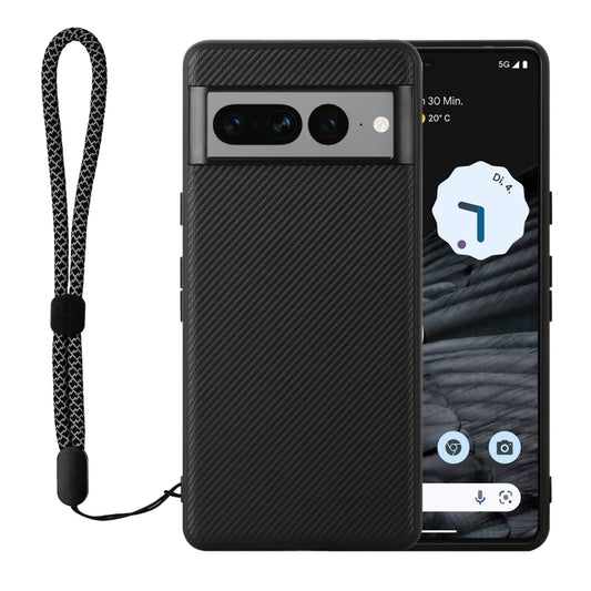 For Google Pixel 7 Pro ViLi TC Series Kevlar Carbon Fiber Texture Phone Case(Black) by ViLi