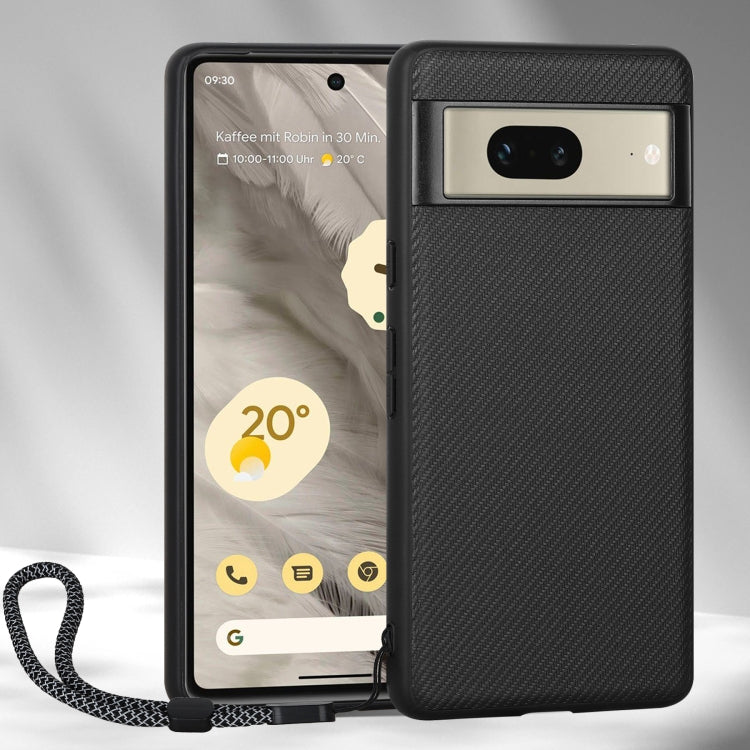 For Google Pixel 7 ViLi TC Series Kevlar Carbon Fiber Texture Phone Case(Black) by ViLi