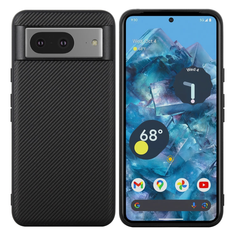 For Google Pixel 8 ViLi TC Series Kevlar Carbon Fiber Texture Phone Case(Black) by ViLi