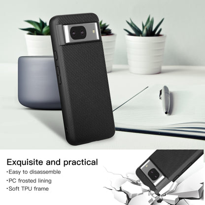 For Google Pixel 8 ViLi TC Series Kevlar Carbon Fiber Texture Phone Case(Black) by ViLi