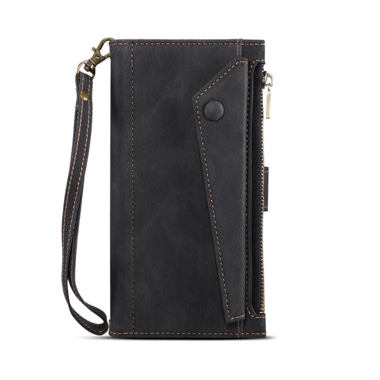 For Google Pixel 7a ESEBLE Retro Frosted RFID Flip Leather Phone Case(Black) by ESEBLE