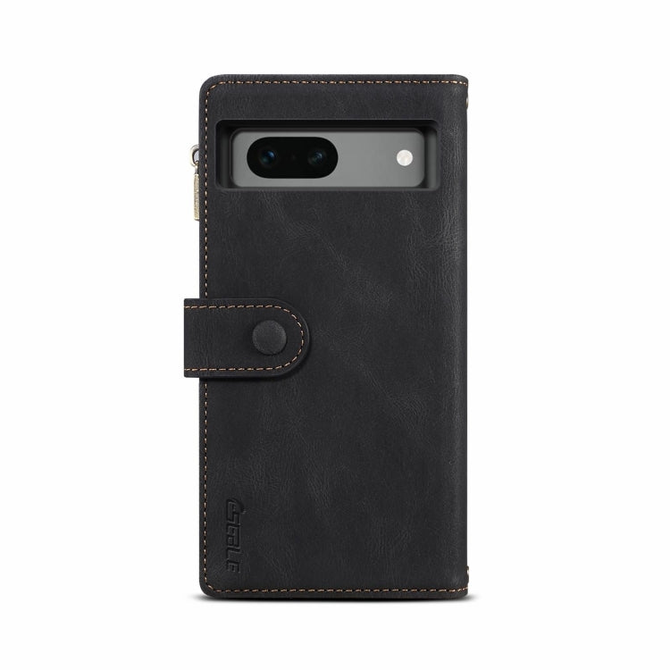 For Google Pixel 8A ESEBLE Retro Frosted RFID Flip Leather Phone Case(Black) by ESEBLE