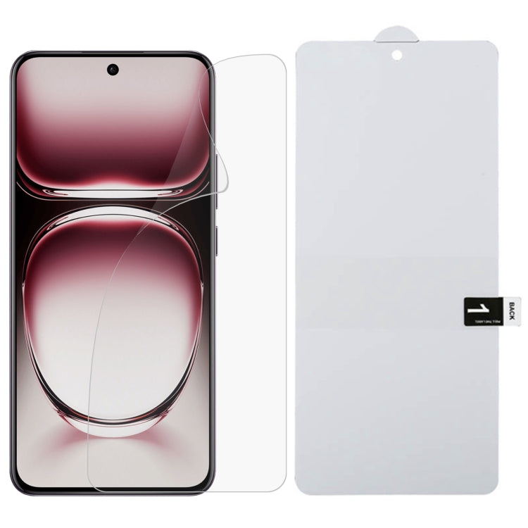 For OPPO Reno12 Full Screen Protector Explosion-proof Hydrogel Film by bashfashion