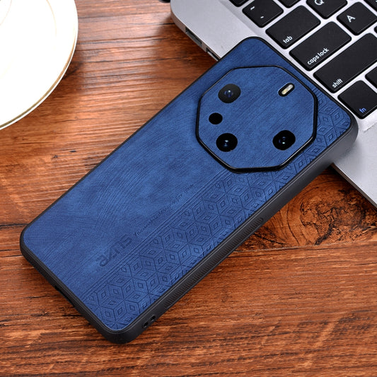 For Huawei Mate 60 RS Ultimate AZNS 3D Embossed Skin Feel Phone Case(Sapphire Blue) by AZNS