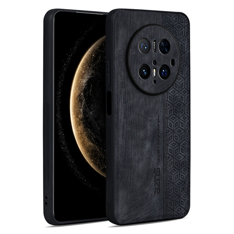 For Huawei Mate 70 Pro / 70 Pro+ AZNS 3D Embossed Skin Feel Phone Case(Black) by AZNS