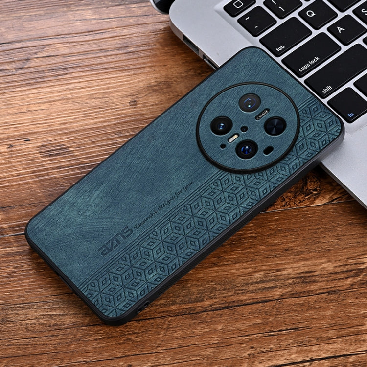 For Huawei Mate 70 Pro / 70 Pro+ AZNS 3D Embossed Skin Feel Phone Case(Dark Green) by AZNS