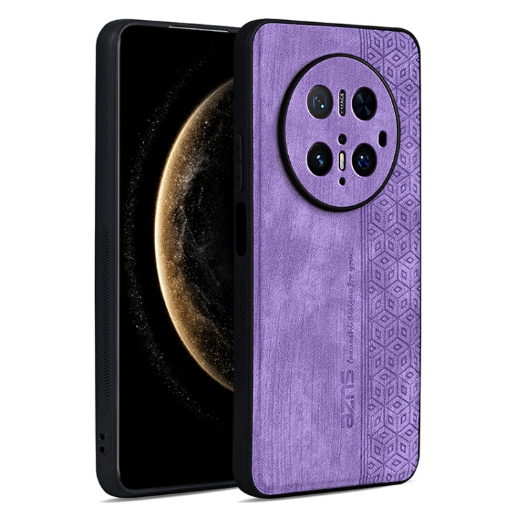 For Huawei Mate 70 Pro / 70 Pro+ AZNS 3D Embossed Skin Feel Phone Case(Purple) by AZNS