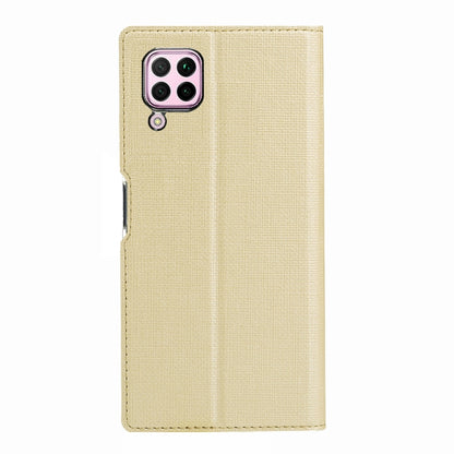 For Huawei nova 6 SE / P40 Lite / nova 7i ViLi DMX-54 Shockproof TPU + PU Leather Magnetic Attraction Horizontal Flip Protective Case with Card Slots & Holder(Champagne Gold) by ViLi