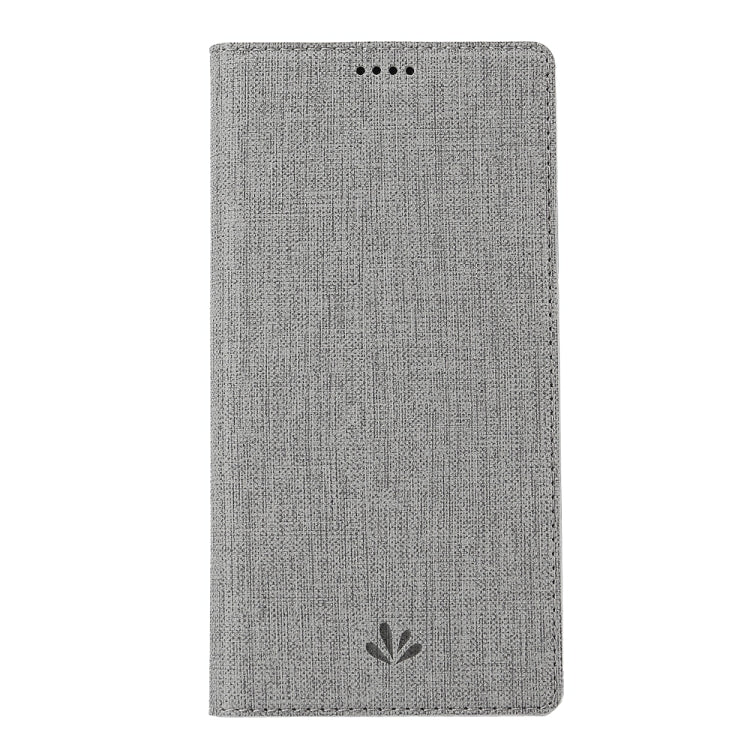 For Motorola Moto G8 ViLi DMX-54 Shockproof TPU + PU Leather Magnetic Attraction Horizontal Flip Protective Case with Card Slots & Holder(Grey) by ViLi