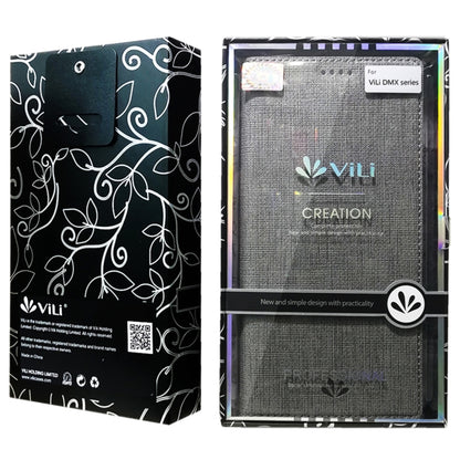 For OnePlus 8 Pro ViLi DMX-54 Shockproof TPU + PU Leather Magnetic Attraction Horizontal Flip Protective Case with Card Slots & Holder(Rose Red) by ViLi