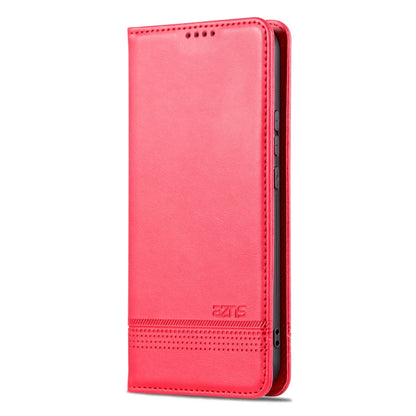 For Huawei Nova 11 Pro AZNS Magnetic Calf Texture Flip Leather Phone Case(Red) by AZNS