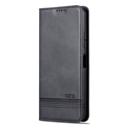 For Huawei Maimang A20 AZNS Magnetic Calf Texture Flip Leather Phone Case(Black) by AZNS