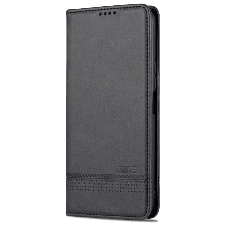 For Huawei Enjoy 60 Pro AZNS Magnetic Calf Texture Flip Leather Phone Case(Black) by AZNS