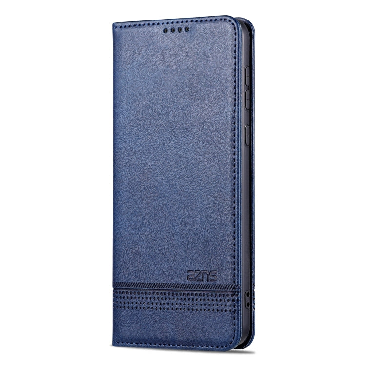 For Huawei Mate 60 AZNS Magnetic Calf Texture Flip Leather Phone Case(Dark Blue) by AZNS