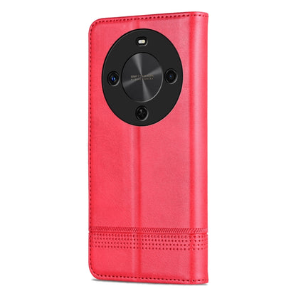 For Huawei Maimang 30 AZNS Magnetic Calf Texture Flip Leather Phone Case(Red) by AZNS