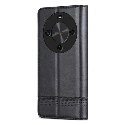 For Huawei Maimang 30 AZNS Magnetic Calf Texture Flip Leather Phone Case(Black) by AZNS