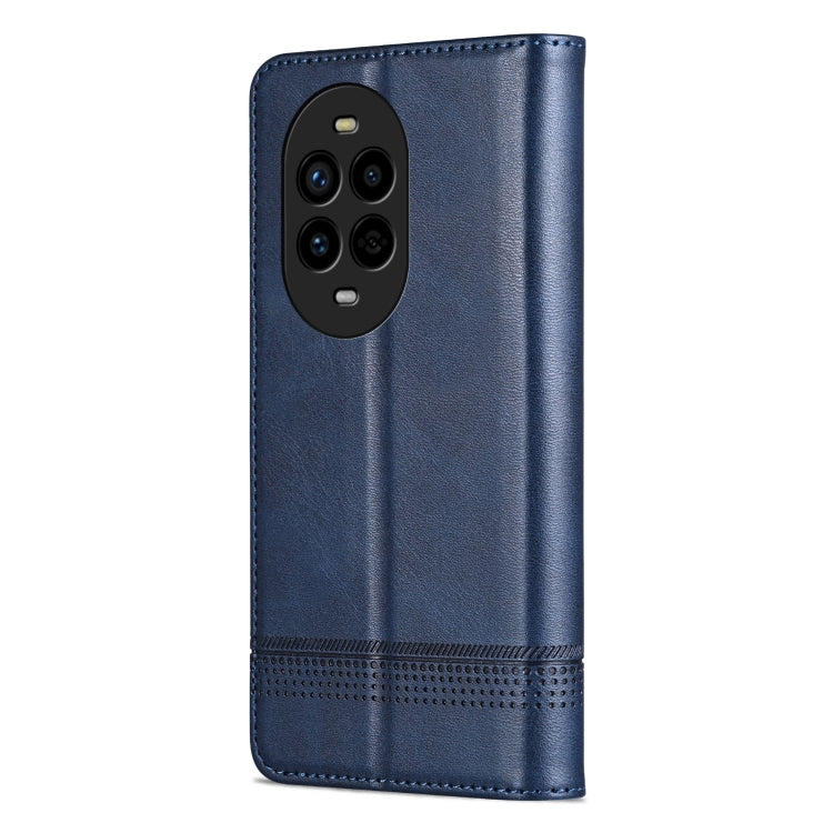 For Huawei nova 13 Pro AZNS Magnetic Calf Texture Flip Leather Phone Case(Dark Blue) by AZNS