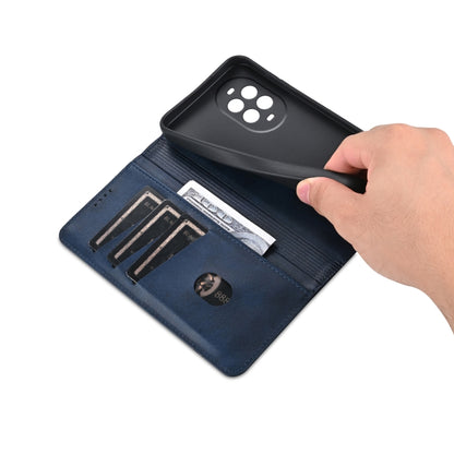 For Huawei nova 13 Pro AZNS Magnetic Calf Texture Flip Leather Phone Case(Dark Blue) by AZNS