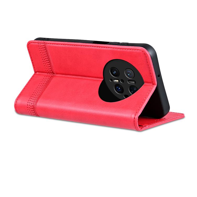For Huawei Mate 70 Pro / 70 Pro+ AZNS Magnetic Calf Texture Flip Leather Phone Case(Red) by AZNS