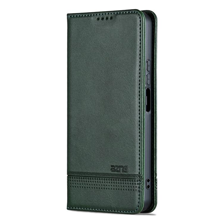 For Huawei Mate 70 Pro / 70 Pro+ AZNS Magnetic Calf Texture Flip Leather Phone Case(Dark Green) by AZNS