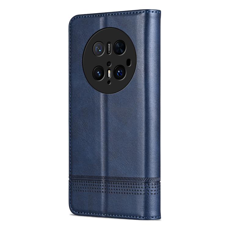For Huawei Mate 70 Pro / 70 Pro+ AZNS Magnetic Calf Texture Flip Leather Phone Case(Dark Blue) by AZNS
