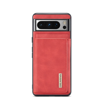 For Google Pixel 8 Pro DG.MING M1 Series 3-Fold Multi Card Wallet + Magnetic Phone Case(Red) by DG.MING