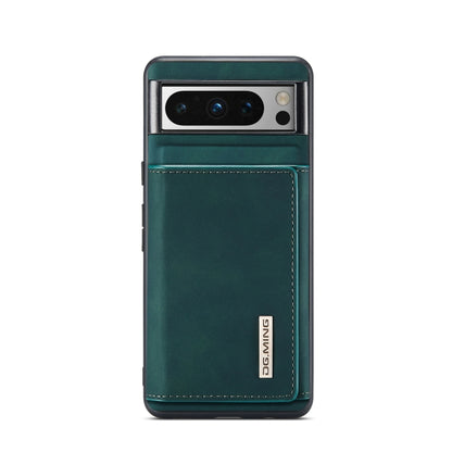 For Google Pixel 8 Pro DG.MING M1 Series 3-Fold Multi Card Wallet + Magnetic Phone Case(Green) by DG.MING
