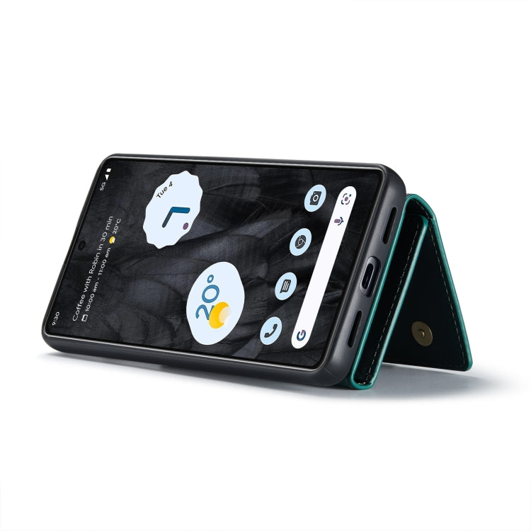 For Google Pixel 8 Pro DG.MING M1 Series 3-Fold Multi Card Wallet + Magnetic Phone Case(Green) by DG.MING