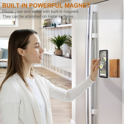 For Google Pixel 8A DG.MING M2 Series 3-Fold Multi Card Bag + Magnetic Phone Case(Brown) by DG.MING