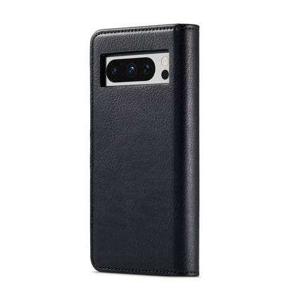 For Google Pixel 8 Pro DG.MING Crazy Horse Texture Detachable Magnetic Leather Phone Case(Black) by DG.MING