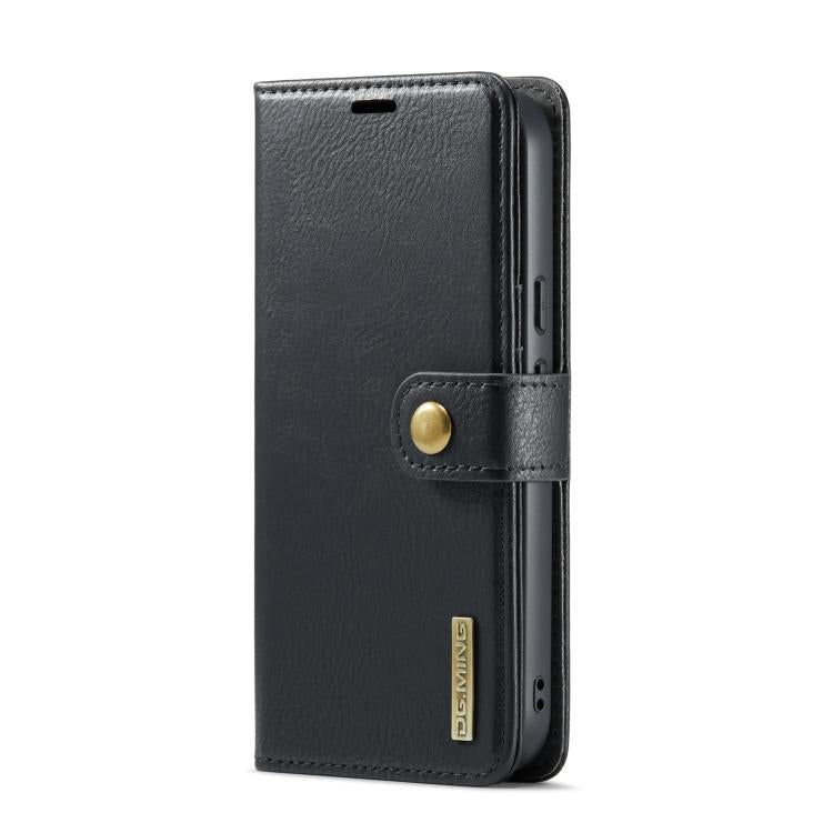 For Google Pixel 9a DG.MING Crazy Horse Texture Detachable Magnetic Leather Phone Case(Black) by DG.MING