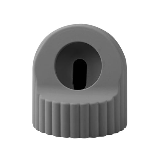 For Apple Watch Wave Pattern Silicone Watch Charging Stand(Grey) by bashfashion