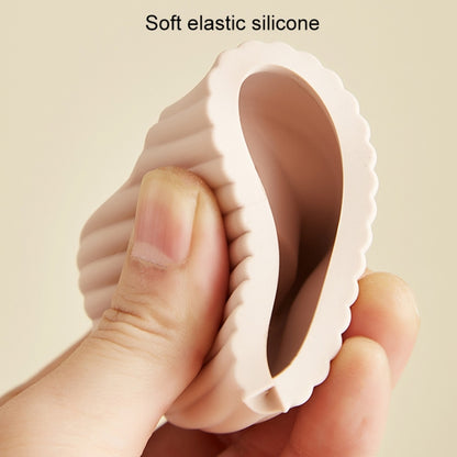 For Apple Watch Wave Pattern Silicone Watch Charging Stand(Lavender) by bashfashion