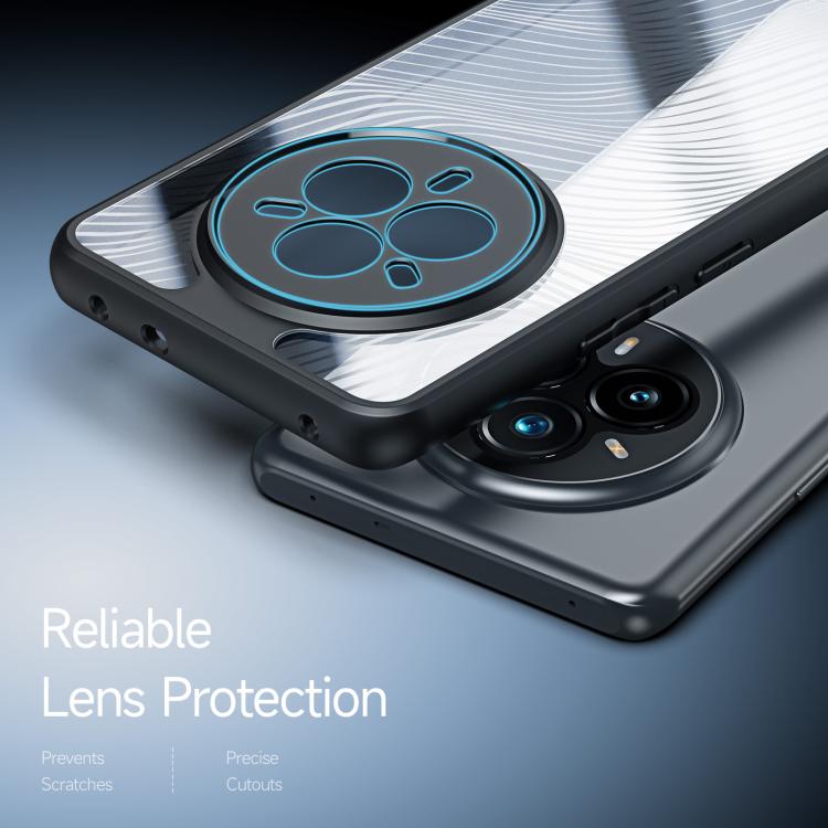 For Realme 14 Pro DUX DUCIS Aimo Series TPU + PC Frosted Feel Phone Case(Black) by DUX DUCIS