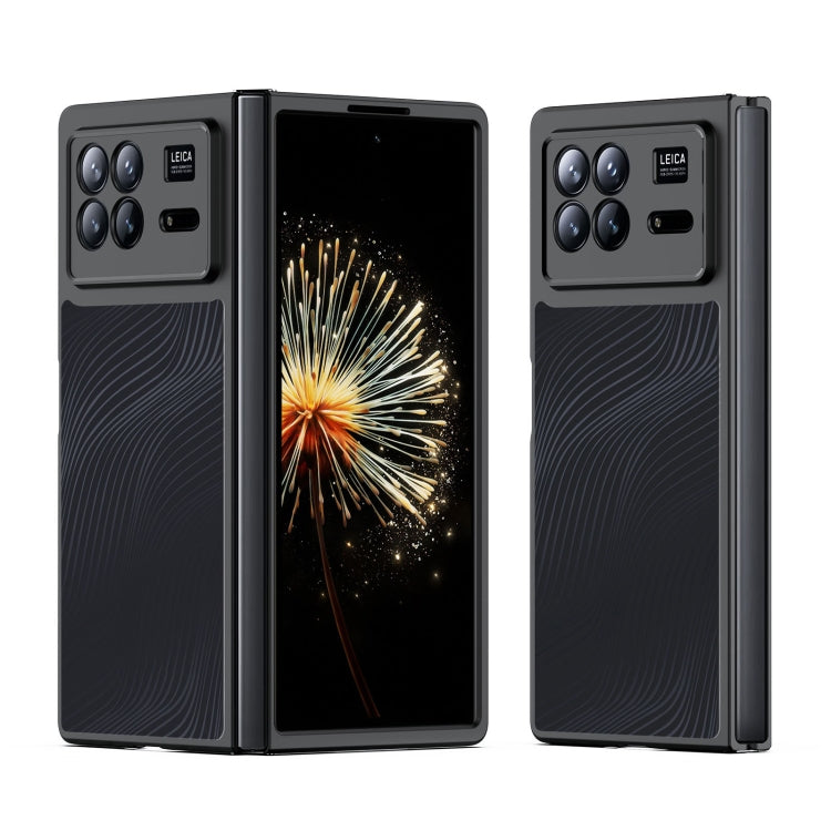 For Xiaomi Mix Fold 3 DUX DUCIS Aimo Series TPU + PC Frosted Feel Phone Case(Black) by DUX DUCIS