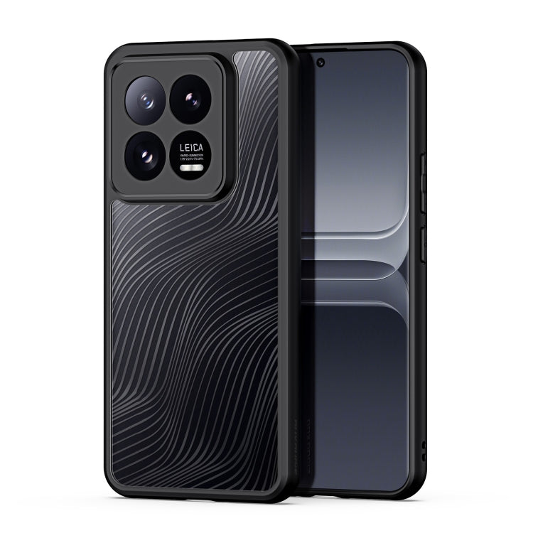 For Xiaomi 14 Pro DUX DUCIS Aimo Series TPU + PC Frosted Feel Phone Case(Black) by DUX DUCIS