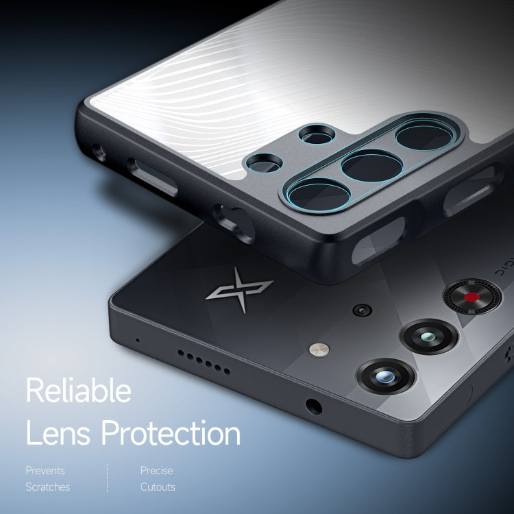 For ZTE nubia Red Magic 10 Pro / 10 Pro+ DUX DUCIS Aimo Series TPU + PC Frosted Feel Phone Case(Black) by DUX DUCIS