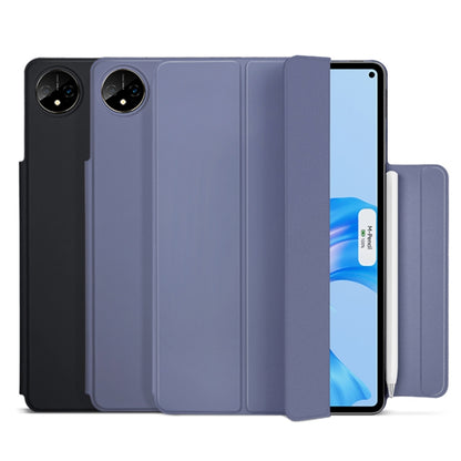 For Huawei Matepad Pro 10.8 3-fold Double-sided Clip Buckle Magnetic Smart Tablet Case(Black) by bashfashion