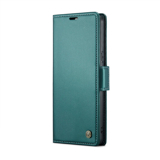 For Google Pixel 8 CaseMe 023 Butterfly Buckle Litchi Texture RFID Anti-theft Leather Phone Case(Pearly Blue) by CaseMe